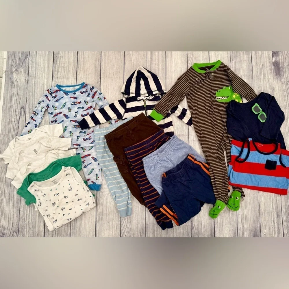 Baby Boy Clothing Bundle - 24Months (16 pcs)